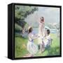 Summer-Dennis William Dring-Framed Stretched Canvas