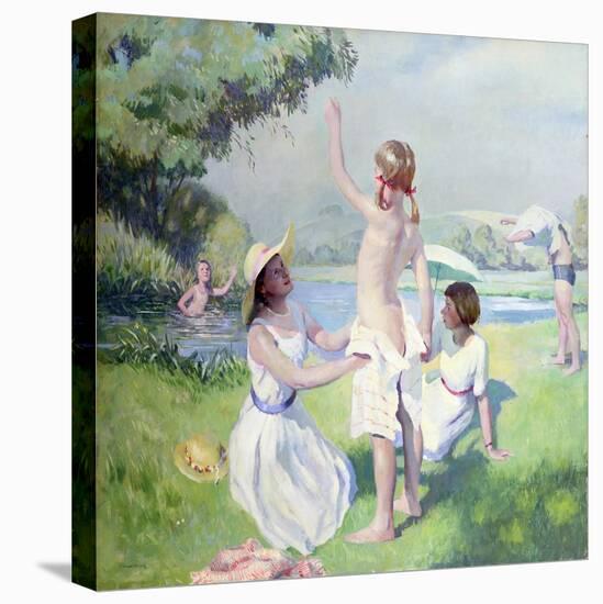 Summer-Dennis William Dring-Stretched Canvas