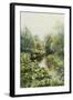 Summerday at the Stream-Peder Mork Monsted-Framed Giclee Print