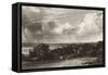 Summerland, Engraved by David Lucas (1802-81) (Mezzotint)-John Constable-Framed Stretched Canvas