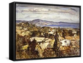 Summerland South to the Rincon-Clarence Hinkle-Framed Stretched Canvas