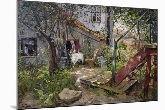 Summers day, 1881-Fritz Thaulow-Mounted Giclee Print