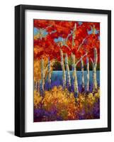 Summers End-Marion Rose-Framed Giclee Print