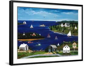 Summers in Maine-Barbara Appleyard-Framed Art Print