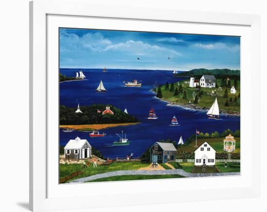 Summers in Maine-Barbara Appleyard-Framed Art Print