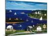 Summers in Maine-Barbara Appleyard-Mounted Art Print