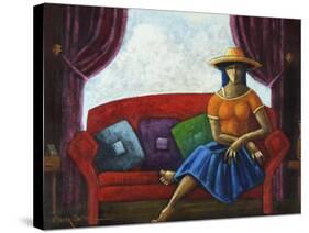 Summers Last Romance-Oscar Ortiz-Stretched Canvas