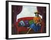 Summers Last Romance-Oscar Ortiz-Framed Giclee Print