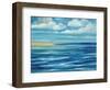 Summerset Lighthouse-Paul Brent-Framed Art Print