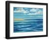 Summerset Lighthouse-Paul Brent-Framed Art Print