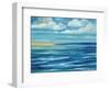 Summerset Lighthouse-Paul Brent-Framed Art Print