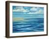 Summerset Lighthouse-Paul Brent-Framed Art Print