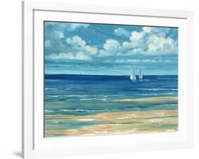 Summerset Sailboat-Paul Brent-Framed Art Print