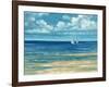 Summerset Sailboat-Paul Brent-Framed Art Print