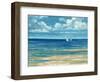 Summerset Sailboat-Paul Brent-Framed Art Print