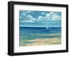 Summerset Sailboat-Paul Brent-Framed Art Print