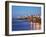 Summerstrand Beachfront at Dusk, Port Elizabeth, Eastern Cape, South Africa-Ian Trower-Framed Photographic Print