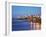 Summerstrand Beachfront at Dusk, Port Elizabeth, Eastern Cape, South Africa-Ian Trower-Framed Photographic Print