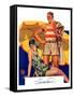 "Summertime, 1927,"August 27, 1927-Joseph Christian Leyendecker-Framed Stretched Canvas