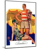 "Summertime, 1927,"August 27, 1927-Joseph Christian Leyendecker-Mounted Giclee Print