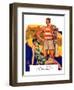 "Summertime, 1927,"August 27, 1927-Joseph Christian Leyendecker-Framed Giclee Print