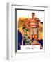 "Summertime, 1927,"August 27, 1927-Joseph Christian Leyendecker-Framed Giclee Print