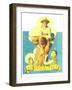 "Summertime, 1933", August 5,1933-Norman Rockwell-Framed Giclee Print