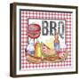 Summertime BBQ 1-Jean Plout-Framed Giclee Print