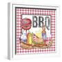Summertime BBQ 1-Jean Plout-Framed Giclee Print
