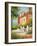 Summertime Cottage-Jane Slivka-Framed Art Print