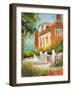 Summertime Cottage-Jane Slivka-Framed Art Print