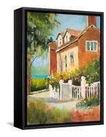 Summertime Cottage-Jane Slivka-Framed Stretched Canvas