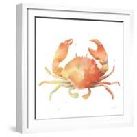 Summertime Crab-Katrina Pete-Framed Art Print