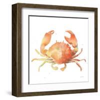 Summertime Crab-Katrina Pete-Framed Art Print