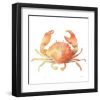 Summertime Crab-Katrina Pete-Framed Art Print