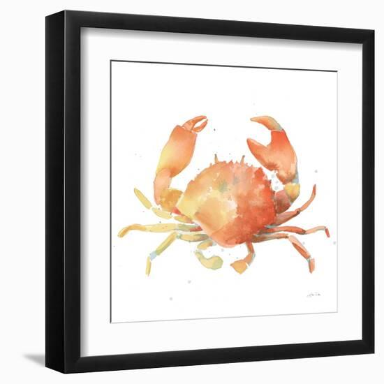 Summertime Crab-Katrina Pete-Framed Art Print