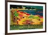 Summertime French Riviera Vintage Poster - Europe-Lantern Press-Framed Art Print