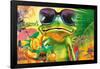 Summertime Frog-Trends International-Framed Poster