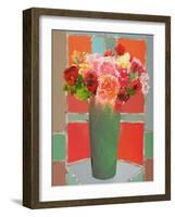 Summertime Gathering-Hooshang Khorasani-Framed Art Print