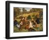 Summertime, Gloucestershire, Exh.1860-James Archer-Framed Giclee Print