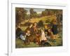 Summertime, Gloucestershire, Exh.1860-James Archer-Framed Giclee Print