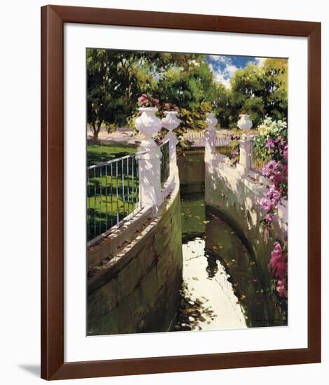 Summertime I-Angel Ruiz de la Casa-Framed Art Print