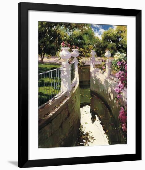 Summertime I-Angel Ruiz de la Casa-Framed Art Print