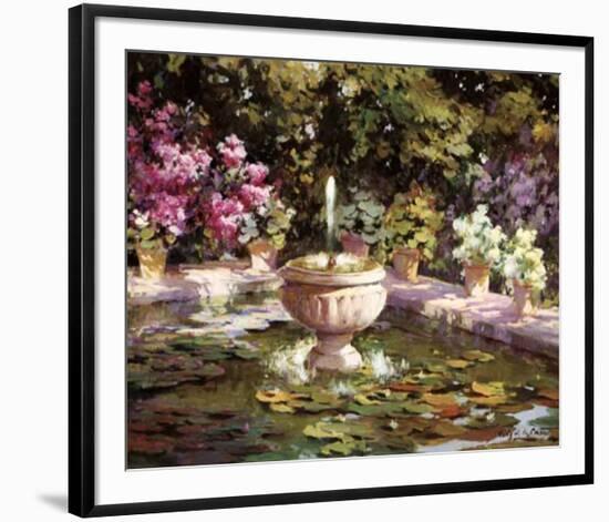 Summertime II-Angel Ruiz de la Casa-Framed Art Print