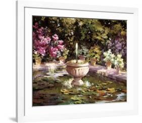 Summertime II-Angel Ruiz de la Casa-Framed Art Print