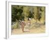 Summertime in France, 1988-Gillian Furlong-Framed Giclee Print