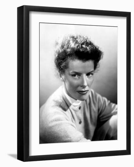 Summertime, Katharine Hepburn, 1955-null-Framed Photo