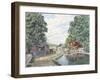 Summertime: Morris Canal-Stanton Manolakas-Framed Giclee Print