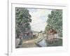 Summertime: Morris Canal-Stanton Manolakas-Framed Giclee Print