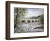 Summertime Pakenham Bridge-Kevin Dodds-Framed Giclee Print